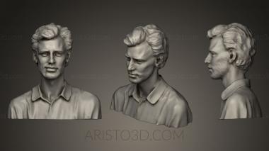 Busts and bas-reliefs of famous people (BUSTC_0613) 3D model for CNC machine